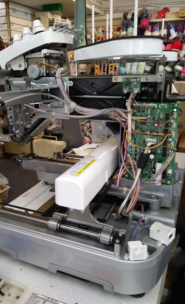 Inside Sewing Machine Repair